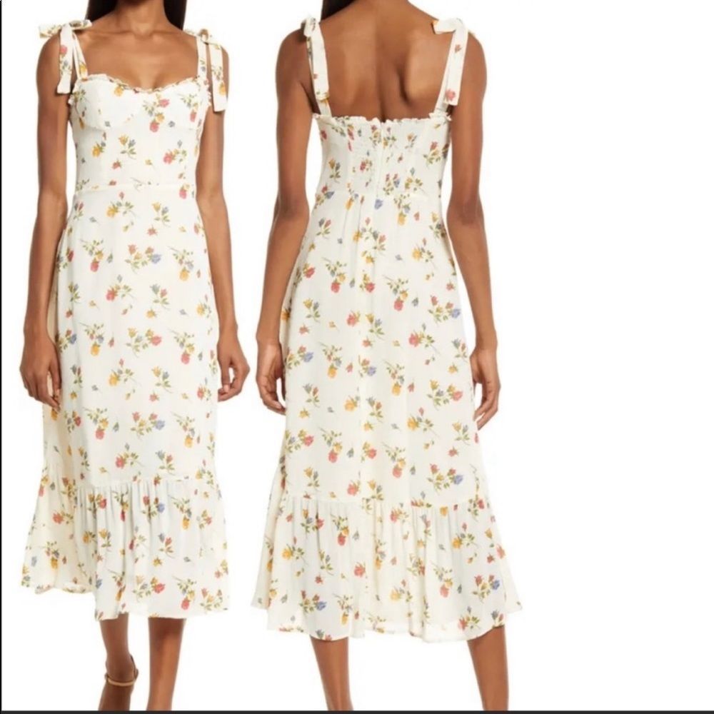 Reformation Nikita floral dress in Noemi SZ 4